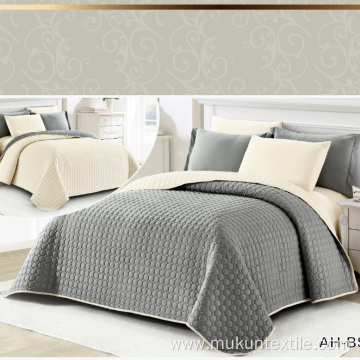 Modern Simple Multi-purpose 3 Pieces bed cover Set